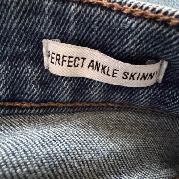 William Rast Perfect Ankle Skinny Denim Jeans Womens Size 28 Blue Stretch - Picture 5 of 6